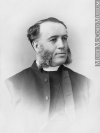 Titre original&nbsp;:  Photograph Bishop Sullivan, Montreal, QC, 1882 Notman & Sandham July 10, 1882, 19th century Silver salts on paper mounted on paper - Albumen process 15 x 10 cm Purchase from Associated Screen News Ltd. II-65837.1 © McCord Museum Keywords:  Photograph (77678)