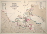Original title:  Explorations in northern Canada and adjacent portions of Greenland and Alaska; Author: White, James, 1863-1928; Author: Year/Format: 1904, Map