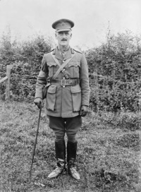 Titre original&nbsp;:  Brig. Gen. Garnet Hughes (1st Canadian Infantry Brigade). July, 1916. 