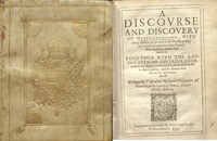 Original title:  Canadiana | Thomas Fisher Rare Book Library | Richard Whitbourne - Discourse and Discovery of New-Found-Land