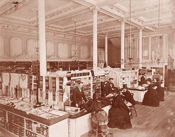 Original title:  The Henry Morgan  &amp; Co. Department Store, 1870