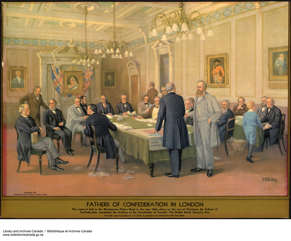 Original title:  MIKAN 3000888 MIKAN 3000888: Fathers of Confederation in London. 1935 [209 KB, 1000 X 829]