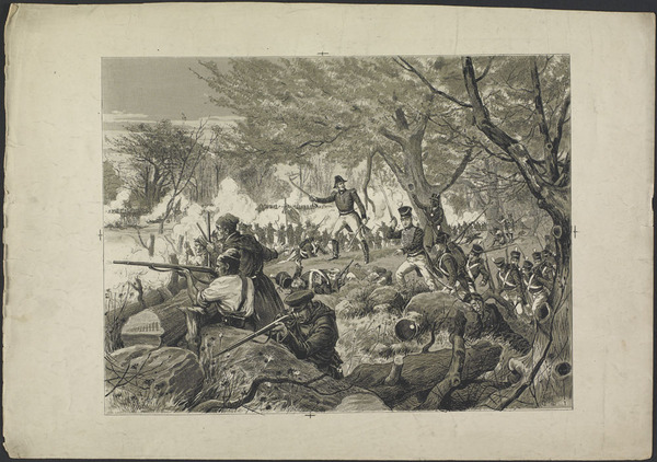 Original title:  Bataille de Chateauguay, 1813. 
