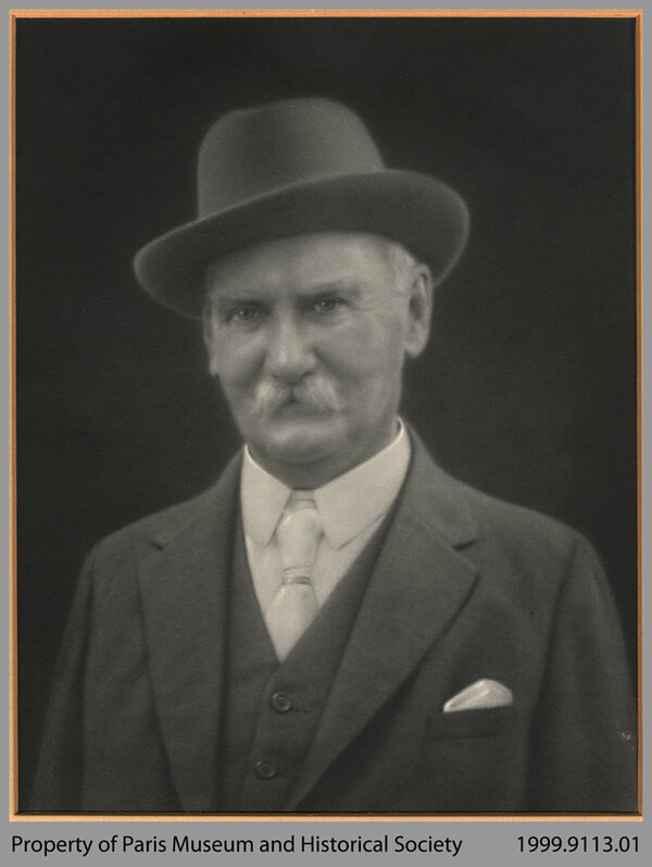 Original title:  Portrait of John Penman, [after 1931], D.A. Smith Photograph Collection, 1999.9113.01, Paris Museum and Historical Society via OurOntario.ca. 