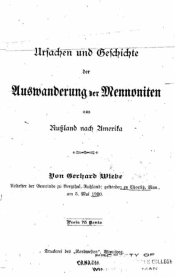 Original title:  Title page of 