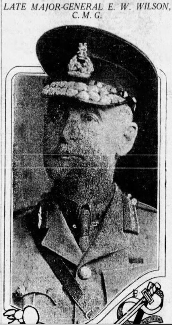 Original title:  Erastus William Wilson. The Montreal Star: Mon, May 15, 1922, Page 3.