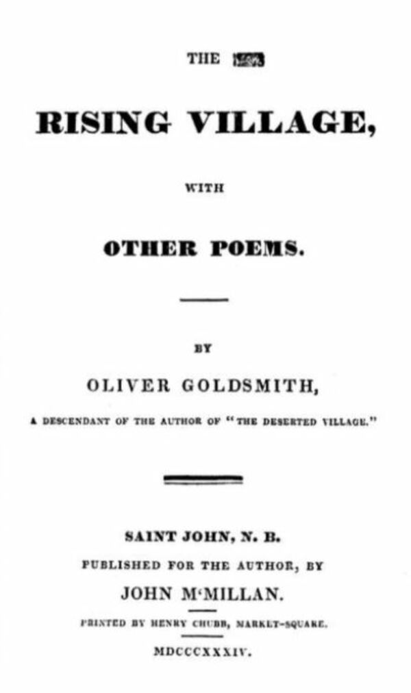 Original title:  Title page of 