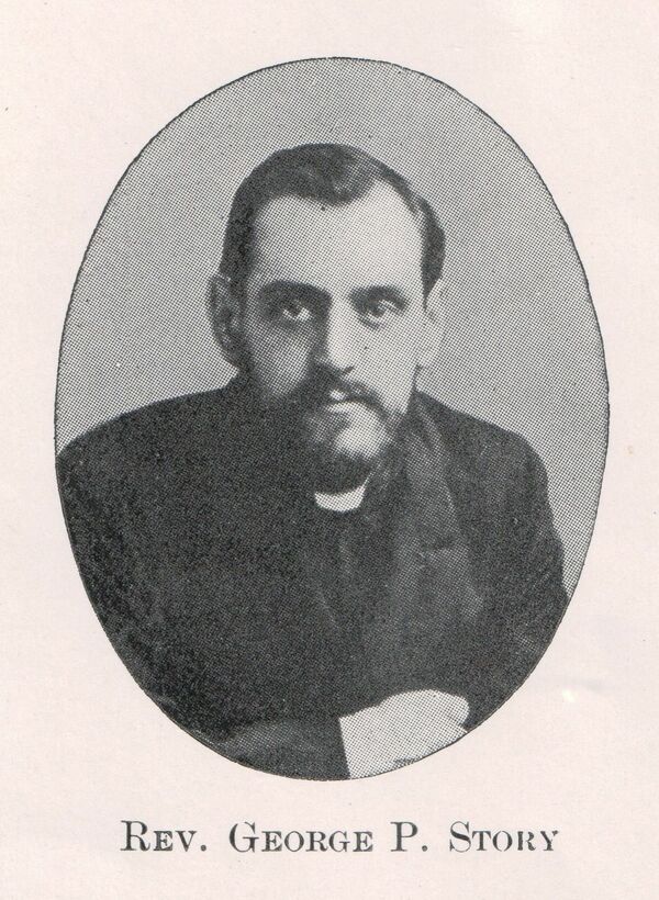 Titre original :  Rev. George P. Story. From: FindAGrave.com.