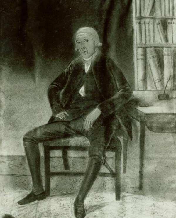 Titre original :  Hon Richard Bulkeley. Source: Nova Scotia Archives.