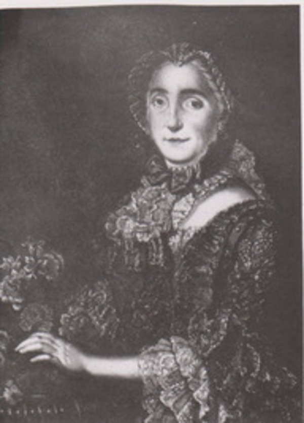 Titre original&nbsp;:  Louise-Elisabeth de Joybert, épouse de Philippe de Rigaud, Marquis de Vaudreuil.