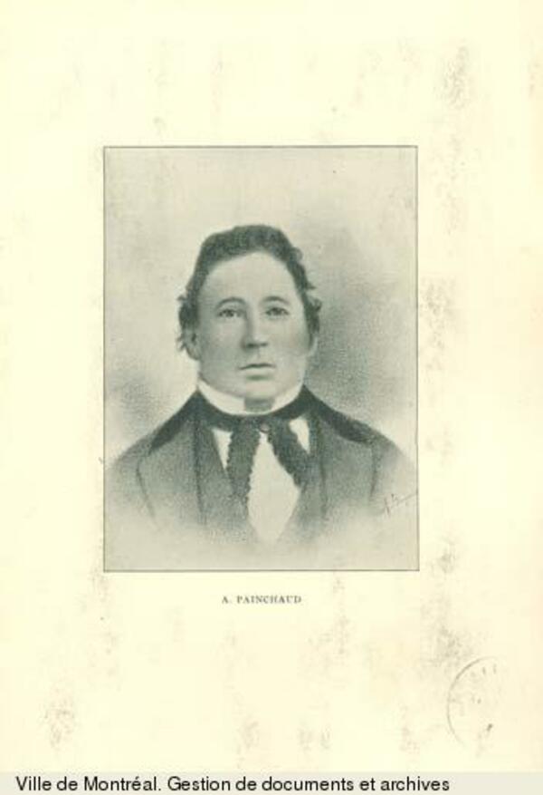 Original title:  1 document iconographique collé sur un carton.