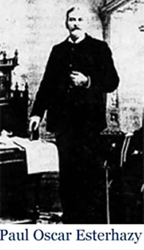 Original title:  Paul Oscar Esterhazy. Source: Pier 21, Halifax.