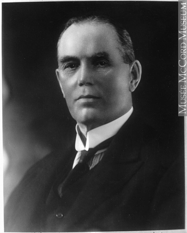 Original title:  Photograph Sir Herbert Samuel Holt, copied 1929 Anonyme - Anonymous 1929, 20th century Silver salts on glass - Gelatin dry plate process 25 x 20 cm Purchase from Associated Screen News Ltd. II-292610.0 © McCord Museum Description Keywords:  Photograph (77678) , portrait (53878)