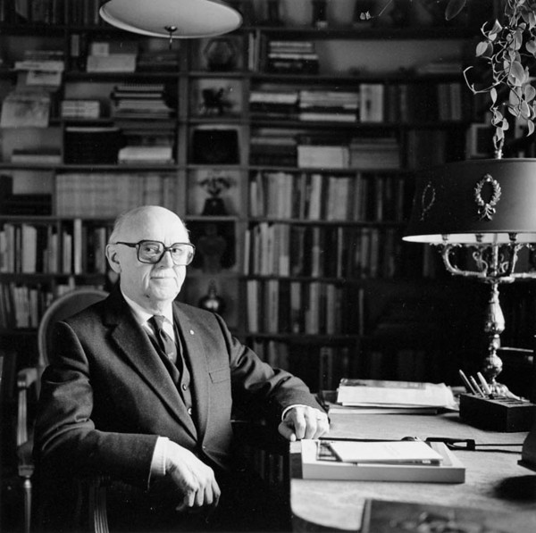 Original title:  Portait of Jean Drapeau, mayor of Montreal. 