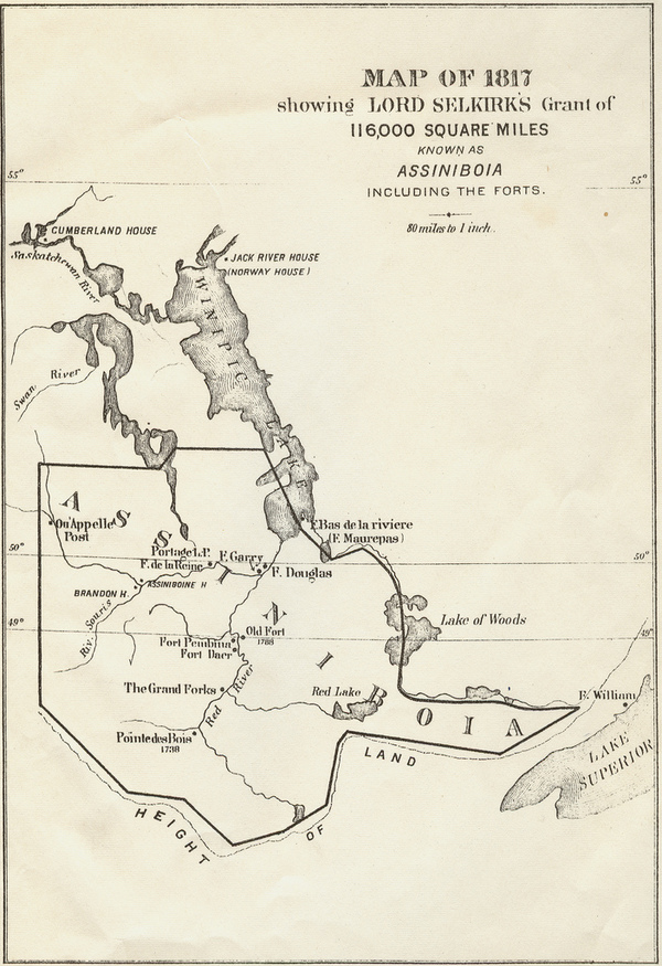 From the Red River Settlement to Manitoba (1812—70) – Dictionary of
