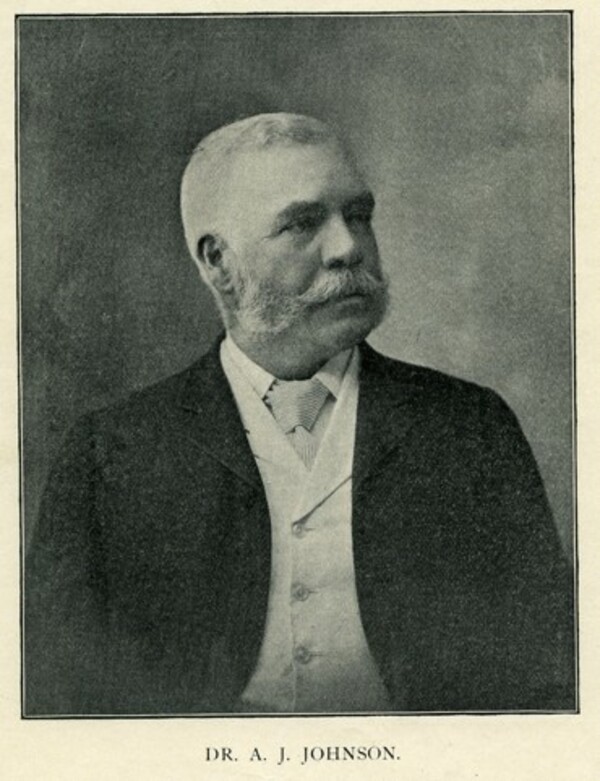 Titre original&nbsp;:  Arthur Jukes Johnson (cropped). Source: John D. Burns Archives, Trinity College School. 