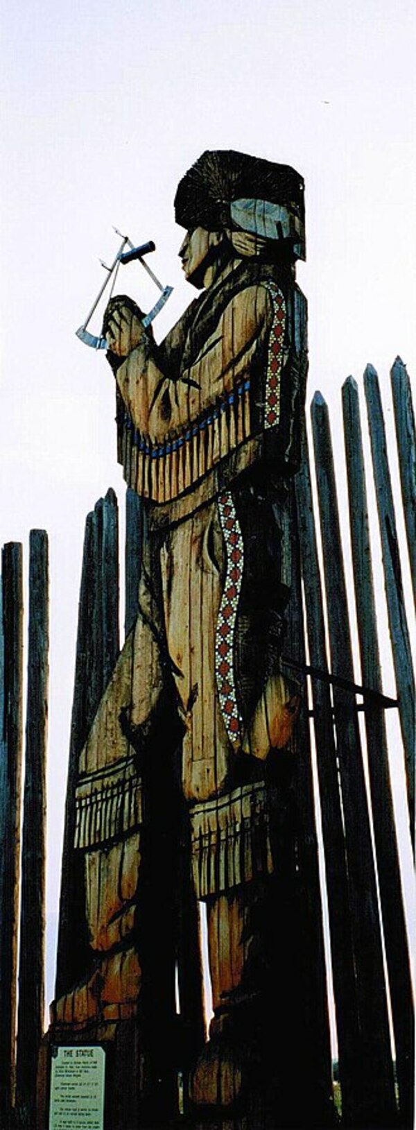 Titre original&nbsp;:  Peter Fidler statue, Elk Point, Alberta. Photo by user Kayoty. 