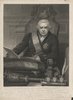 Original title: Description This is an image of the official portrait of Sir Joseph Banks, President of the Royal Society. It is a 43.2 x 34.2 cm engraving. Date 1812(1812) Source The image from which this image was obtained is available through the National Library of Australia's website here. The NLA image contains a strip of spurious attribution and indexing information along the bottom. This is a cropped version that eliminates this. Author The original painting was by Thomas Phillips (1770-1845); the engraving was by Nicholas Schiavonetti (d. 1813) Permission (Reusing this file) It is in the public domain worldwide Other versions A closeup on Banks without the surrounds or dedication is available at Image:Joseph banks.jpg.